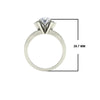 varitsa-jewellers - 1.25ct Round Diamond Gold Engagement Ring - 27GG04